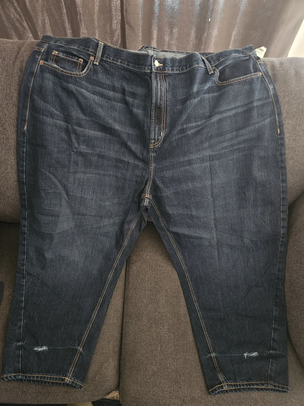 Old Navy Dark Blue Relaxed Fit Women’s Jeans
